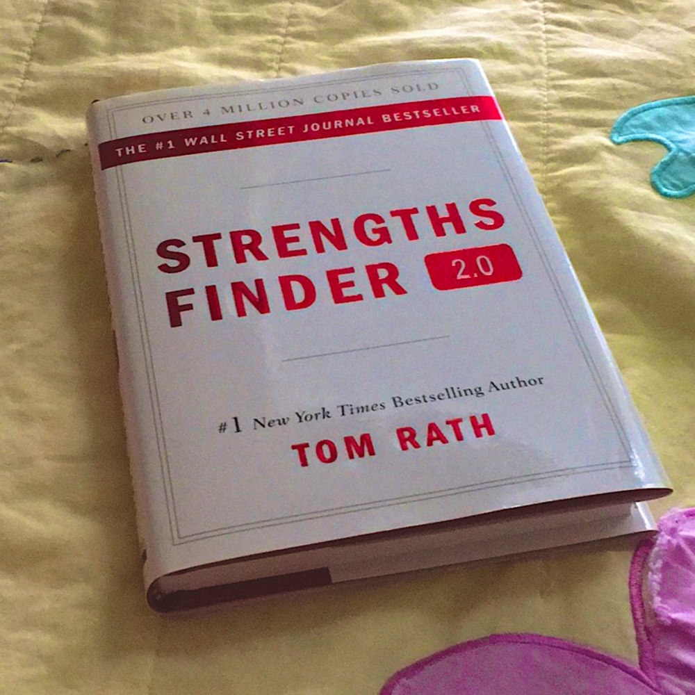 Strengths Finder by Tom Rath book, excellent cond.